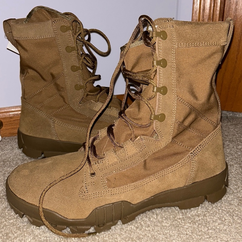 NIKE SFB B1 Leather Tactical Brown Boots Size 9.5